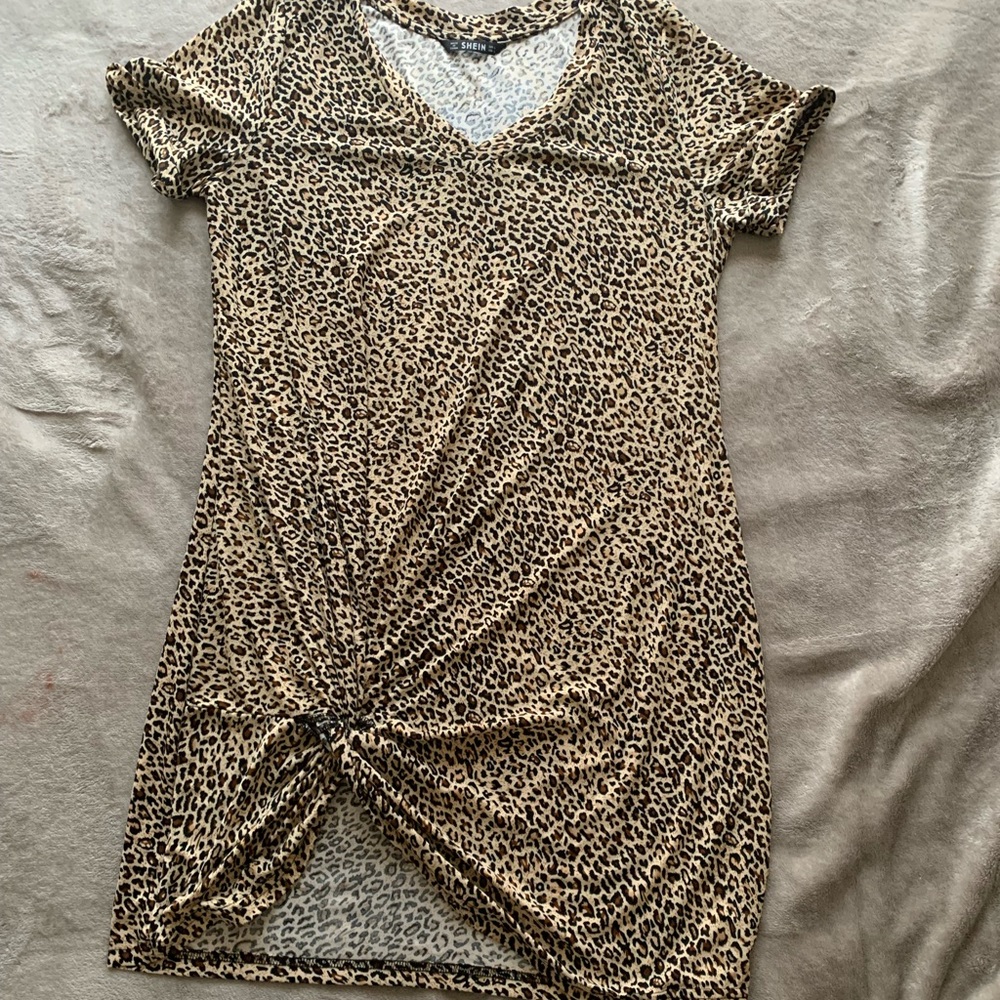 Cheetah summer dress